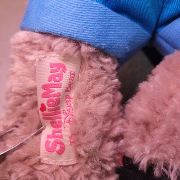 Disney Parks Plush Shellie May Pin Trading Mickey 16" Plush Bear Duffy Friends - Picture 7 of 8